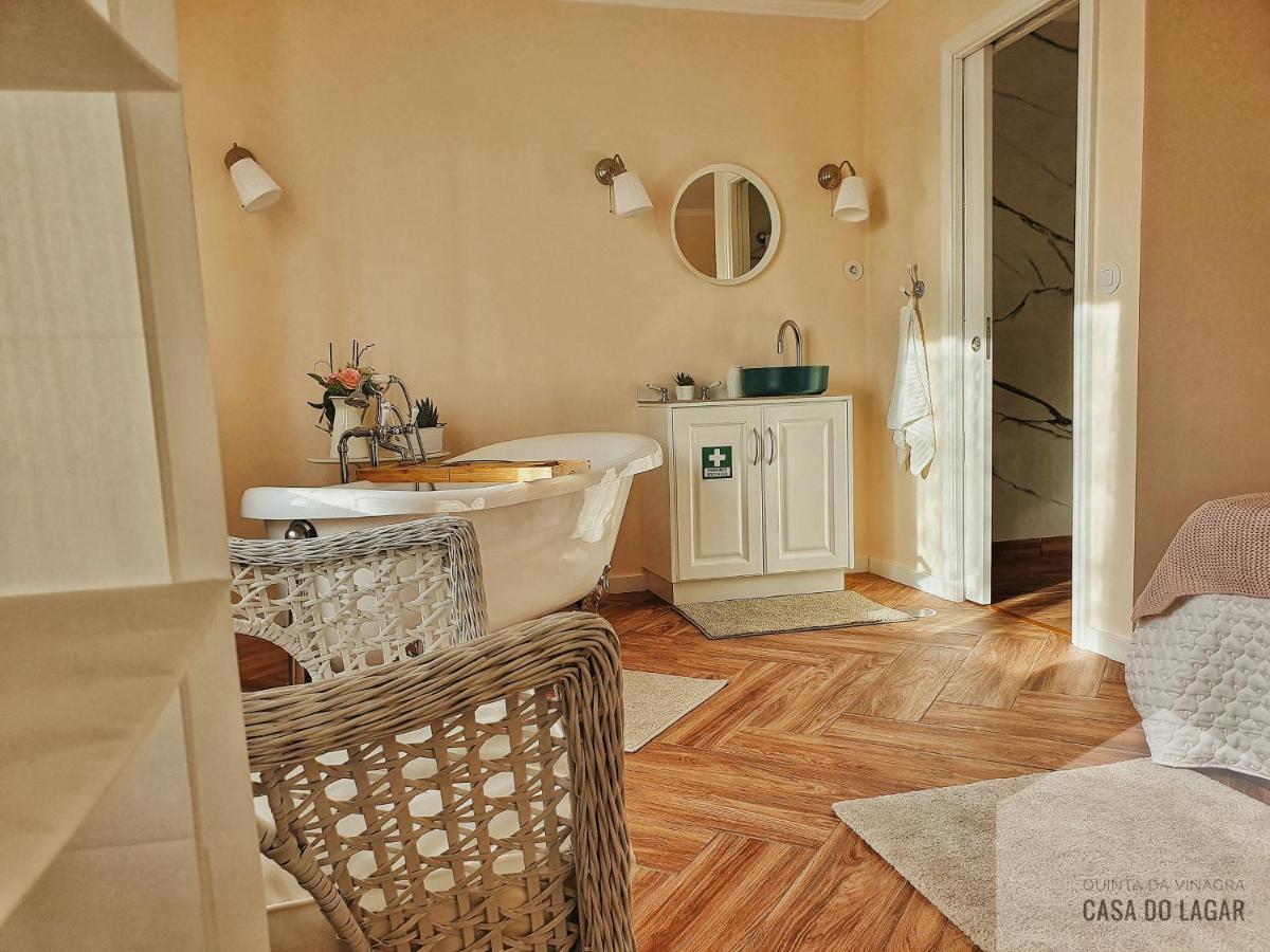 Quinta Da Vinagra Villa Tourim Bagian luar foto