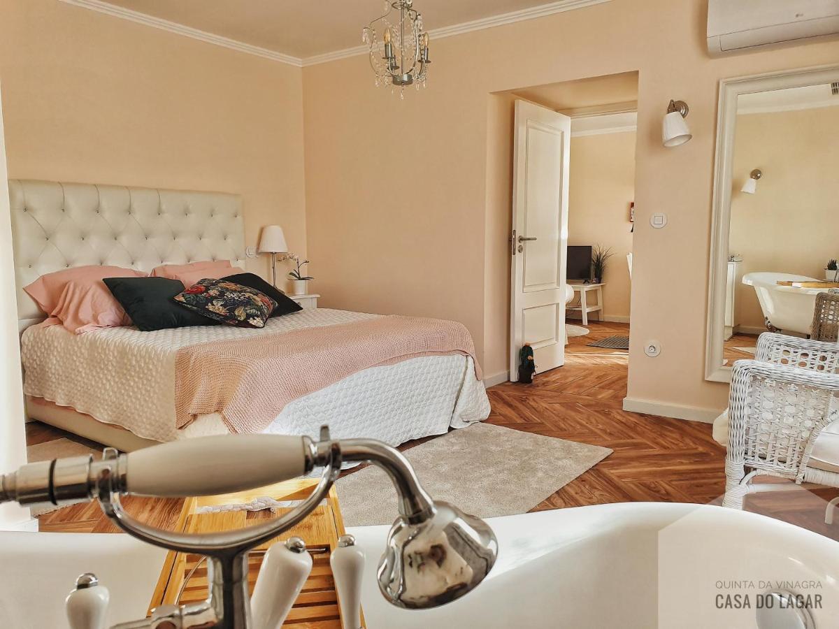 Quinta Da Vinagra Villa Tourim Bagian luar foto